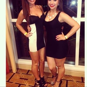 Black & White Tobi Dress